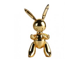 Ри-49/287 Статуэтка Кролик робот в золотом цвете 27.5*12 XSY09101-7