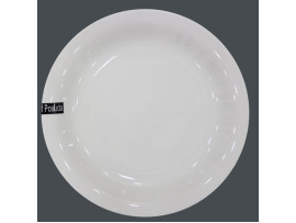 PD006  Тарелка круглая из фарфора №12   31 см (тарелки круглые штучные фарфоровые белые)