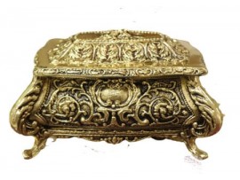 Гв-1350 Шкатулка для драгоценностей размер 11*21 см бронза в подарочном футляре Virtus