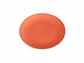 ТЦ-264 Seasons Оранжевая плоская тарелка 24cm  04ALM001656 187624