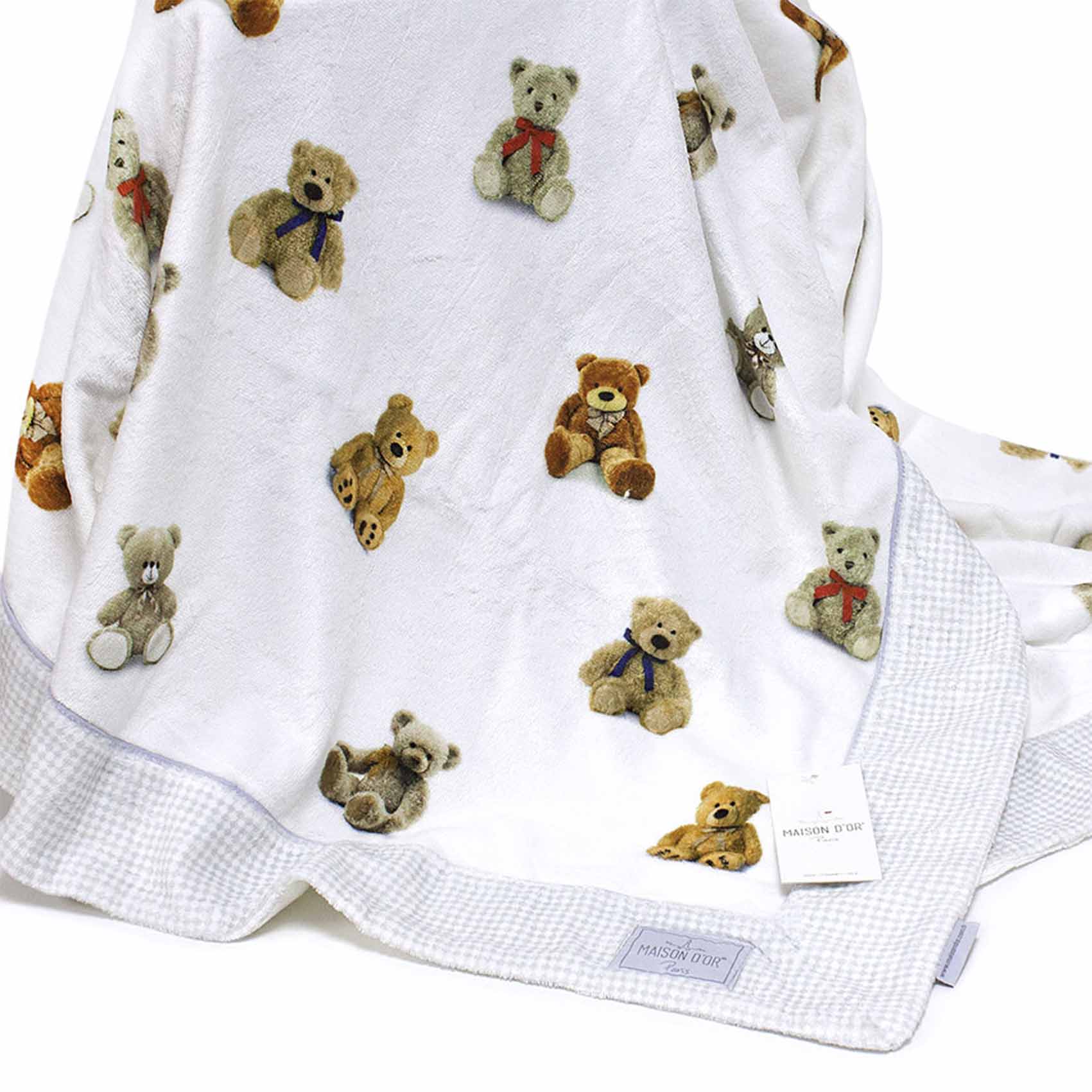 MD-021/Б Полотенце детское с мишками SWEATY BEARS TOWEL 100*150 (полотенца детские махровые медведи)