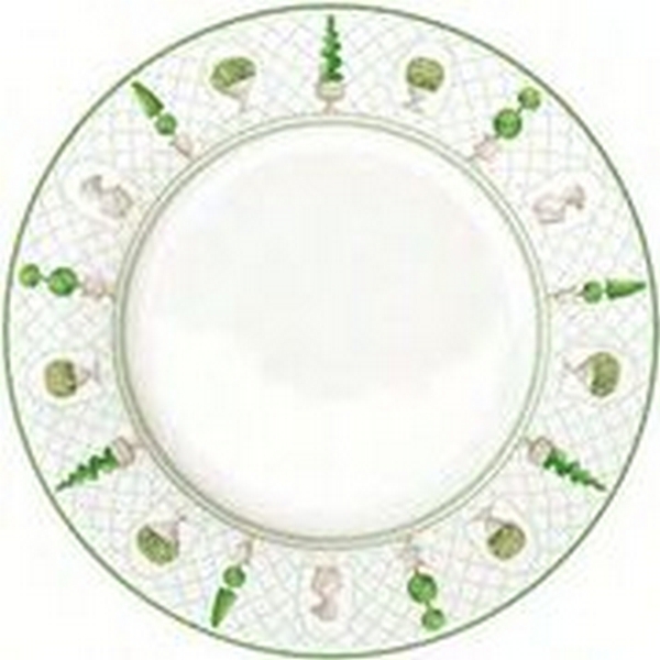 Ил-135397 Фарфоровая тарелка Ø 26,5 см TOPIARY  0942 TOPY
