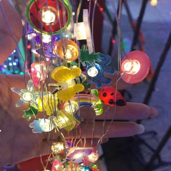 Ри-47/128 Гирлянда 200L 2м микс проектирует занавес, с адаптером, провод 3м warm white