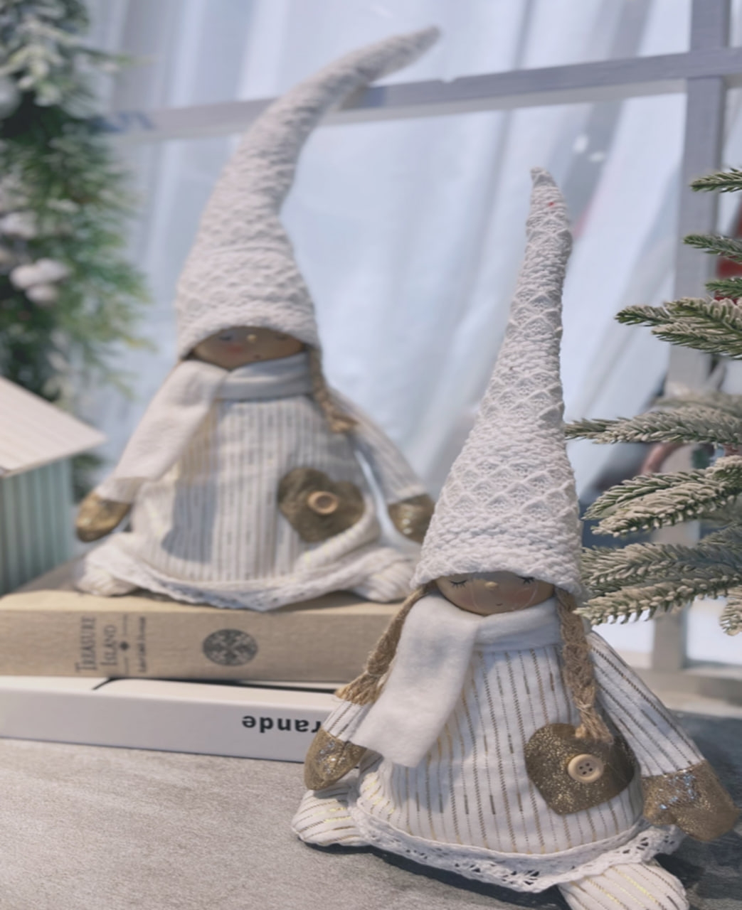 Ри-Нг-619 Новогодний декор Ангел16*10*38 XY3120