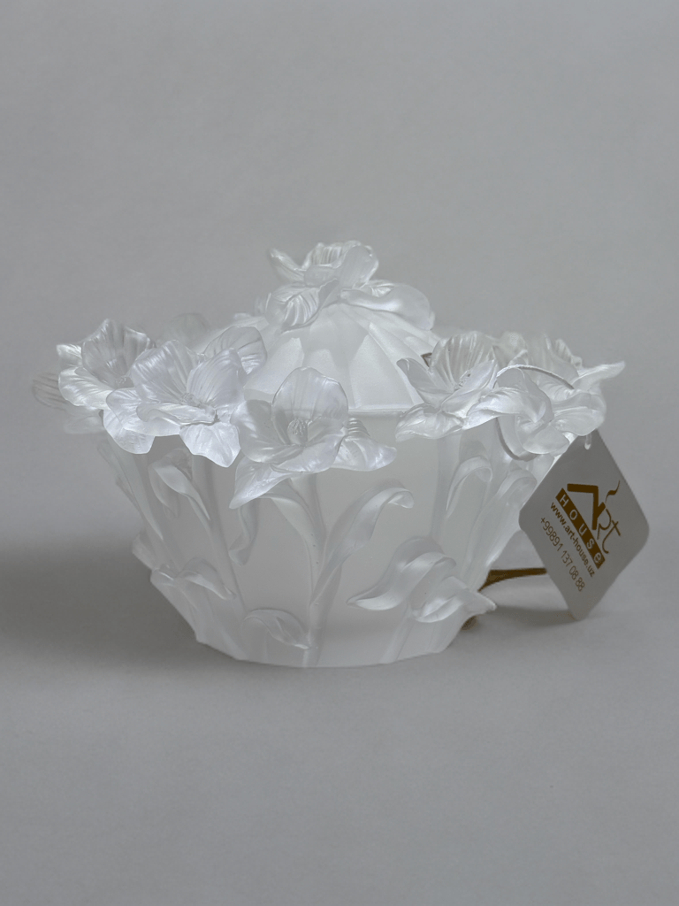 MF4003/S Франция.Ваза с крышкой Хрусталь