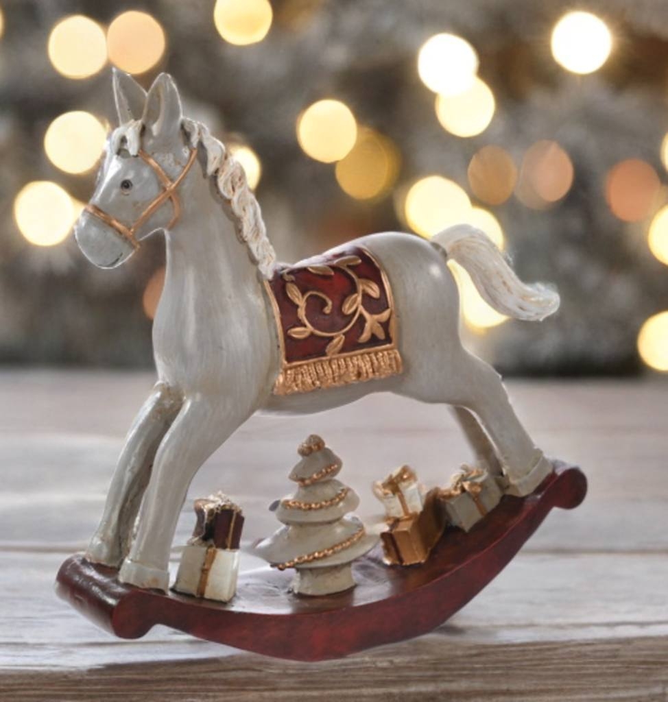 Ри-Нг-712 Новогодняя статуэтка "Лошадка"FD8132