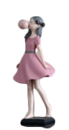 Ри-49/292 Статуэтка "Девушка" 14.2*14.2*34.8 HYQ19325CL