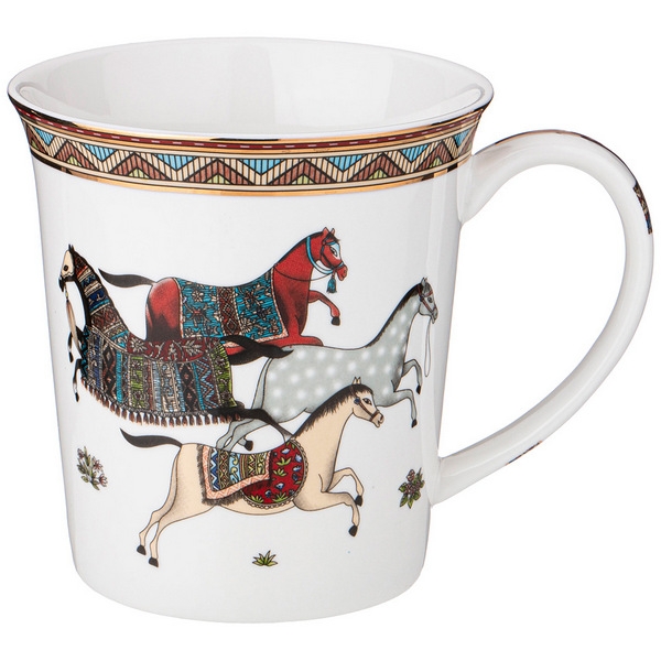 Рос 760-741 КРУЖКА LEFARD "ЛОШАДЬ" 400 МЛ