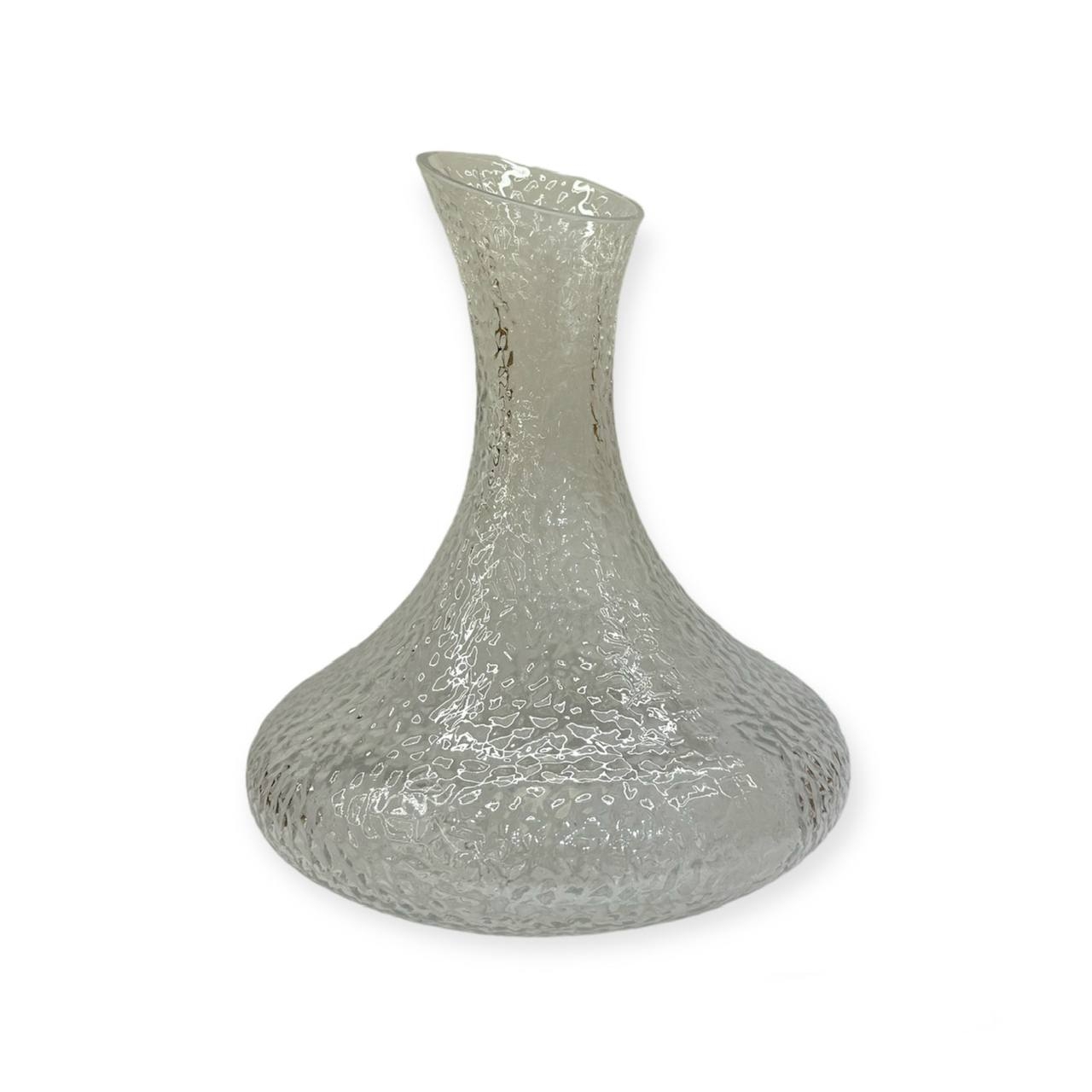 Ри-53/4 Декантер стеклянный ребристый JH86-6 / высота: 25 см