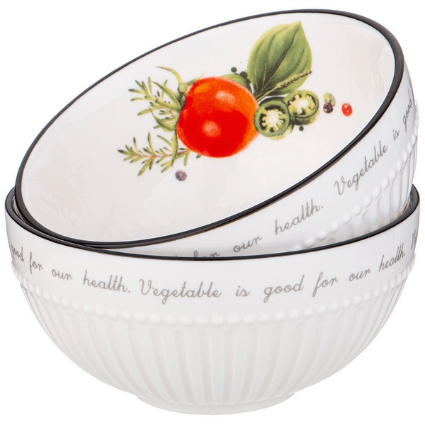 Рос 189-476 НАБОР САЛАТНИКОВ LEFARD "KITCHEN PASSIONS" 2 ШТ. 350 МЛ 12*5,8 СМ