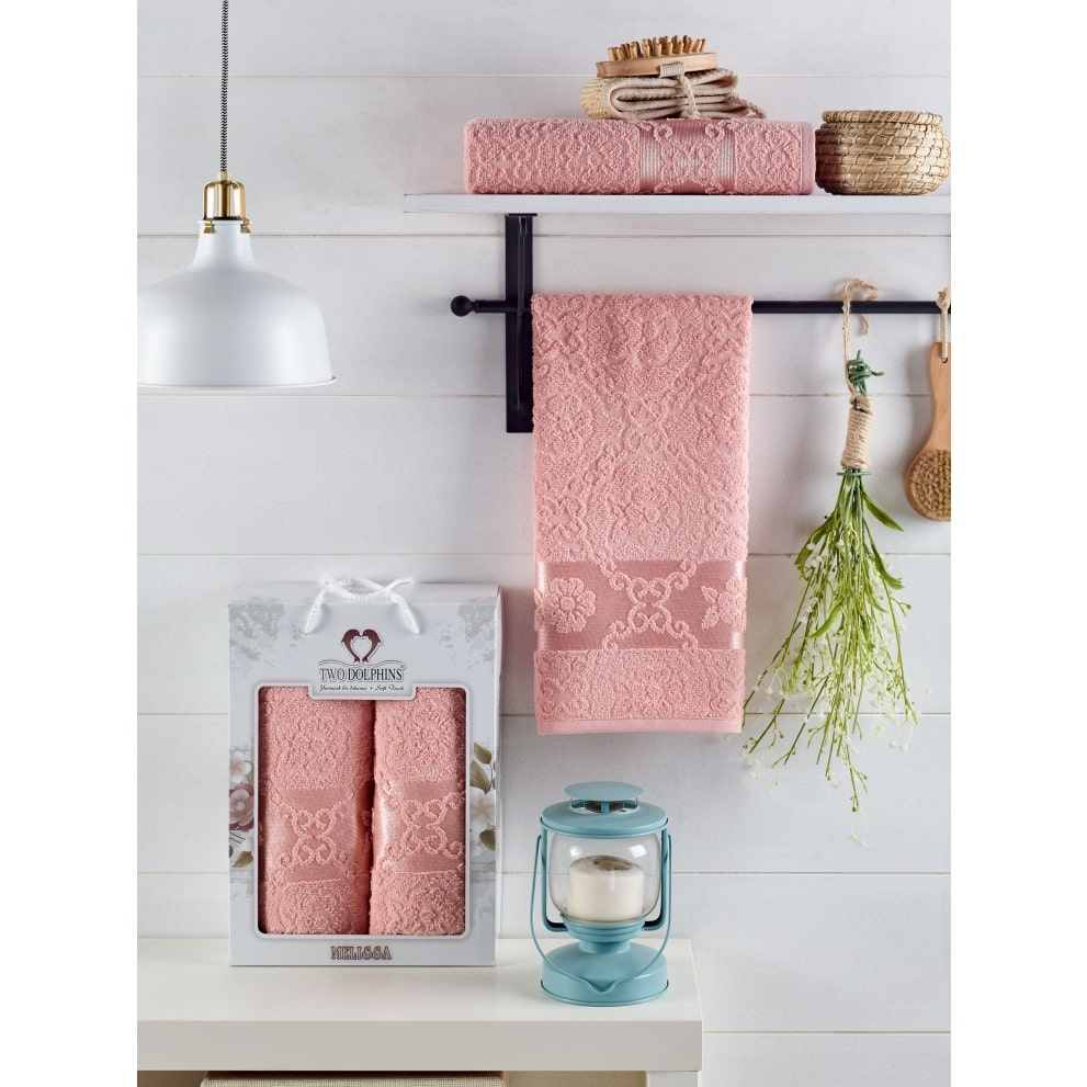 MD-406/с Набор полотенец махровых их 3шт цвет сиреневый MELİSSA TOWEL SET (30*50 50*90 70*140) Maison D'or