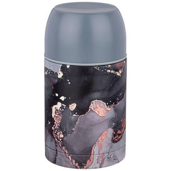 Рос 709-101 ТЕРМОС ВАКУУМНЫЙ AGNESS С ШИРОКИМ ГОРЛОМ, 650 МЛ, СЕРИЯ FANTASY, КОЛБА ИЗ НЕРЖ. СТАЛИ, УДОБНАЯ КРЫШКА-ЧАШКА