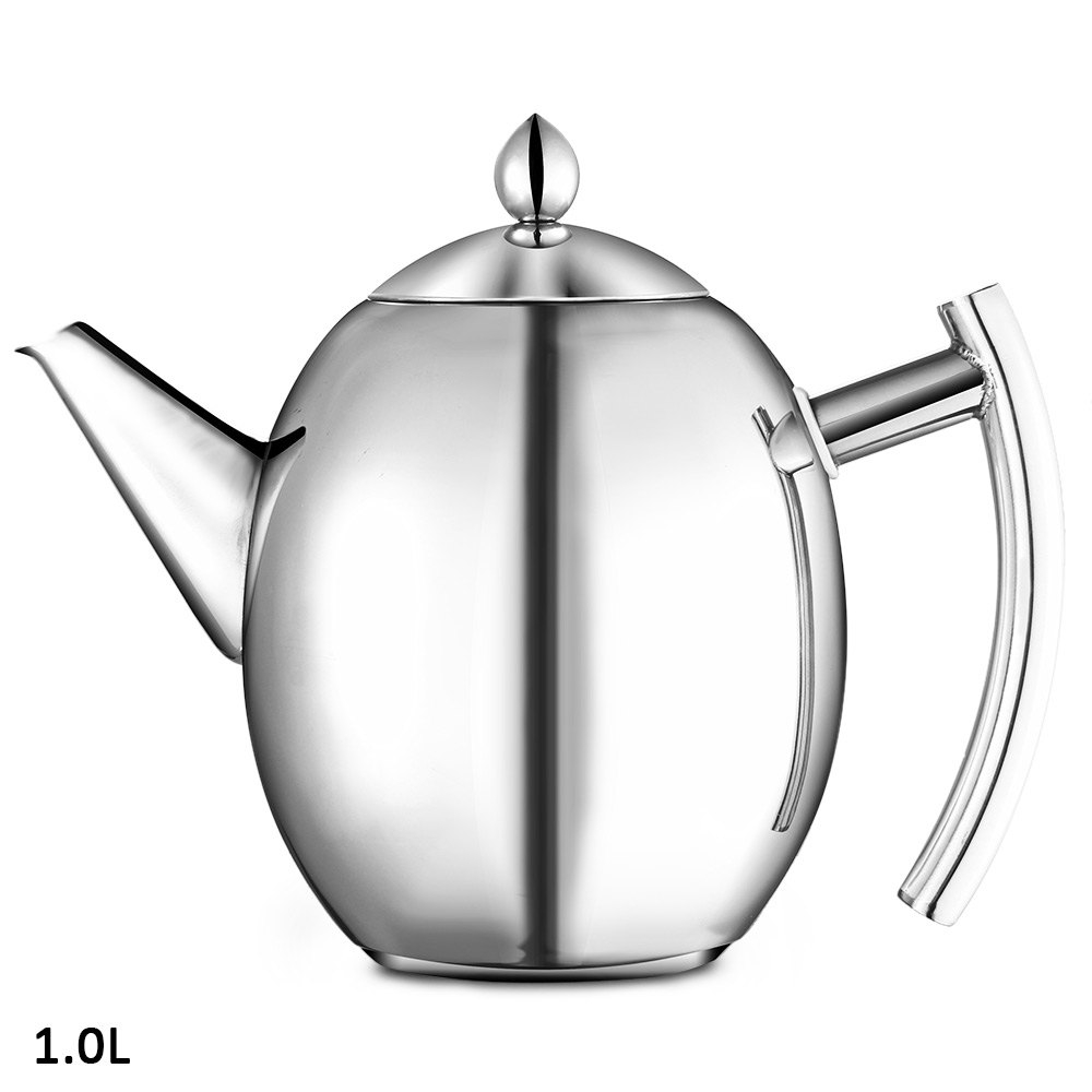 Бр-752 Чайник из коррозионностойкой стали 1л HP-8026
