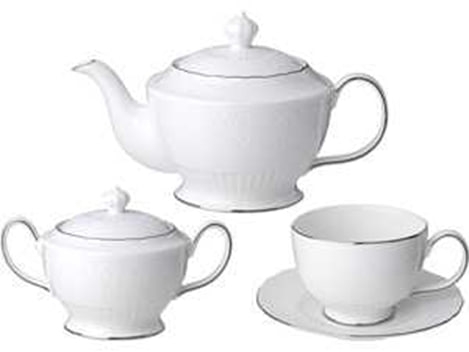 Рос 590-593 ЧАЙНЫЙ СЕРВИЗ LEFARD "BOUQUET" НА 6 ПЕР. 14 ПР.