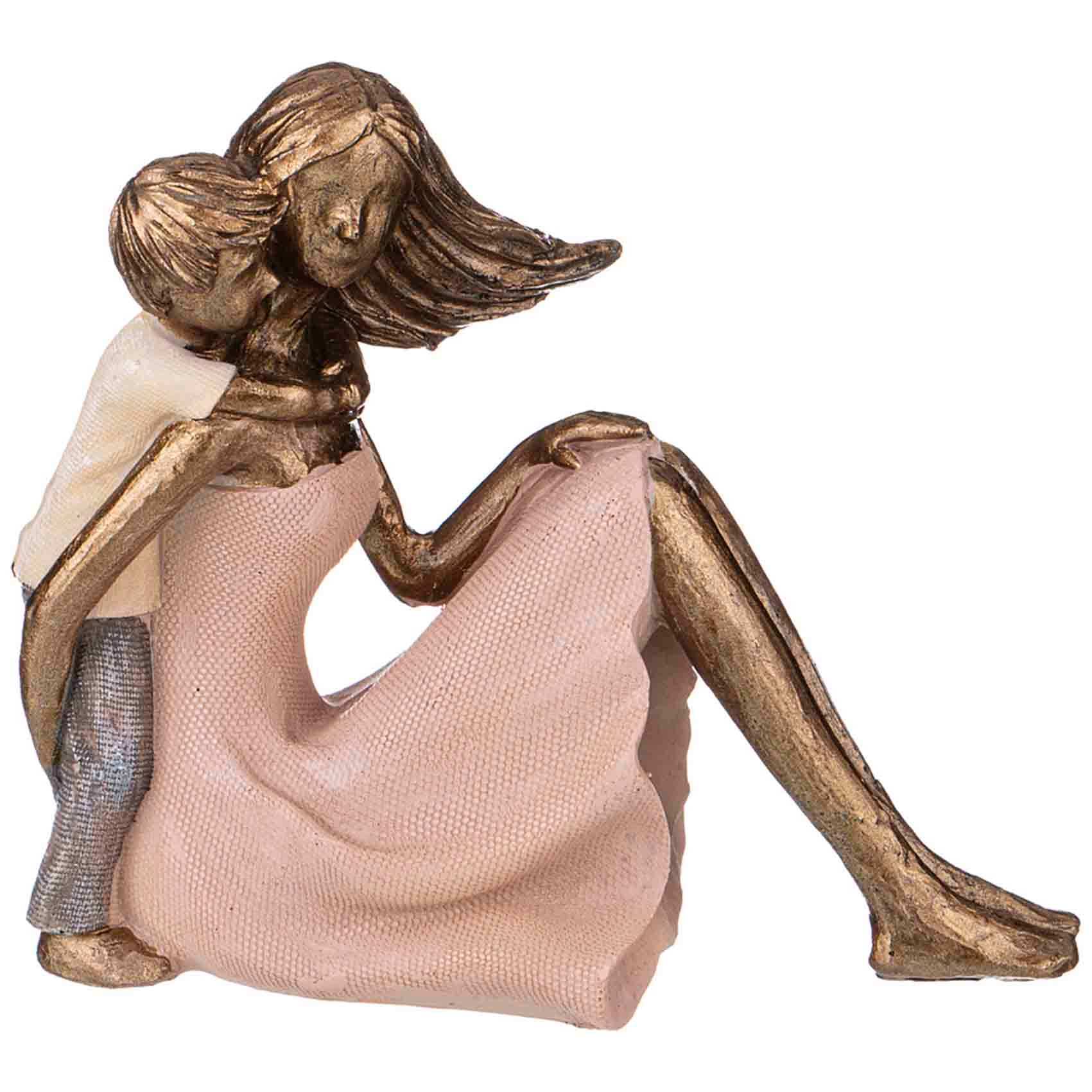 Рос 162-726 СТАТУЭТКА "МАТЕРИНСТВО" 13,5*6*11,5 СМ. СЕРИЯ "ФЬЮЖН"