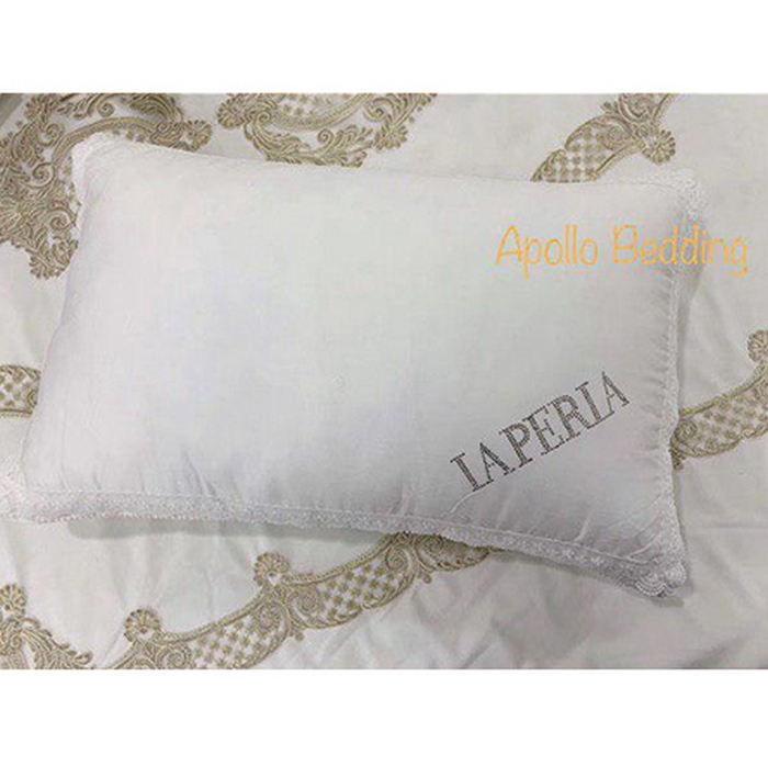 КПГ-65 Подушка свадебная La Perla  50*70 наполнитель: 50% бамбук + 50% шелк Ткань наверху 100% Люкс Сатин