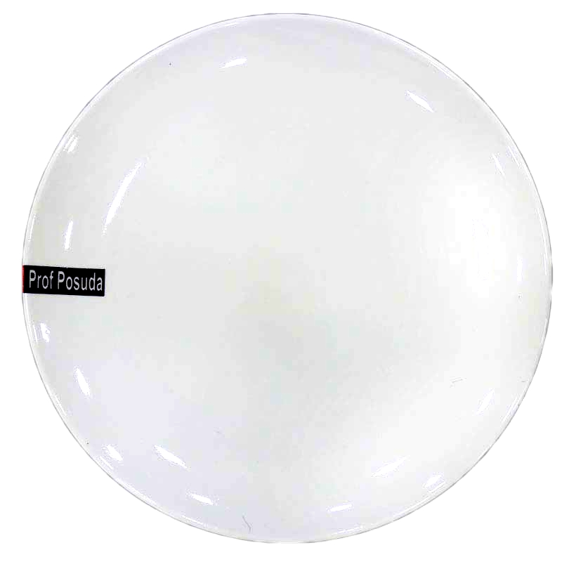 PD005 Тарелка круглая из фарфора №6   15,24 см