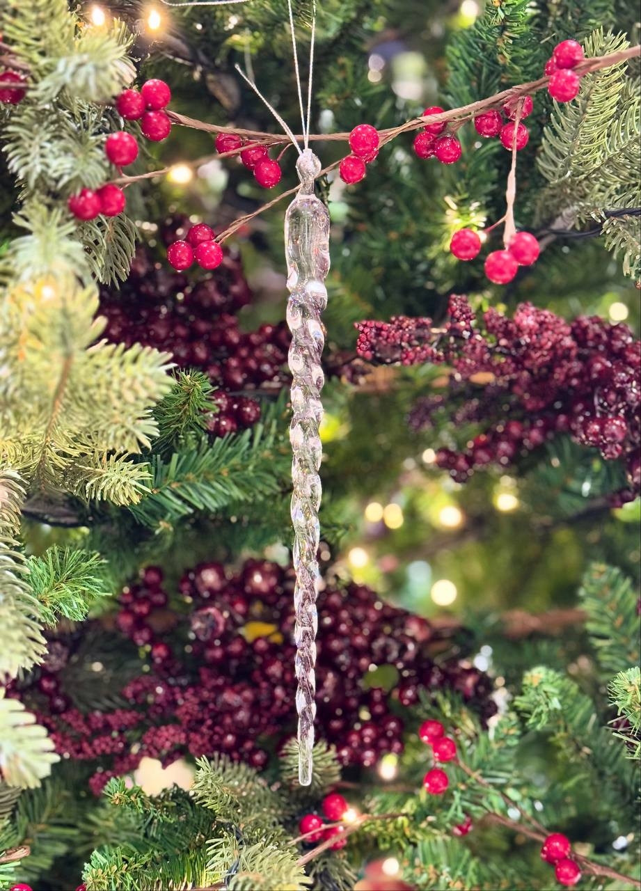 Ри-Нг-782 Новогоднее украшение сосульки 14,5 LR2801