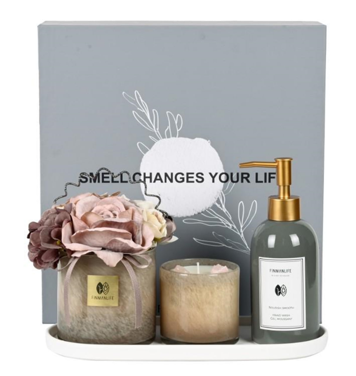 Ри-49/969 Подарочный арома набор розовый (FMTH-1012A)