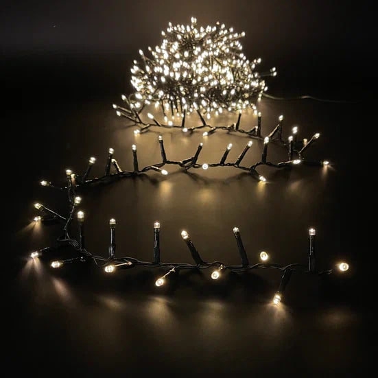 РТР 85744 ГИРЛЯНДА SNAKE LIGHT ТЕПЛЫЙ БЕЛЫЙ СВЕТ 2000 ЛАМП, 8 ФУНКЦИЙ, ДЛЯ ЕЛКИ 260 СМ, ДЛИНА 4000 СМ