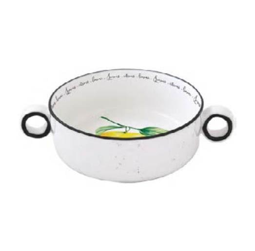 Ил-117126 Фарфоровая чаша с ручками Ø 16 cm "AMALFI" 2207 AMAL