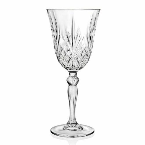 RCR-28 Набор стеклянных бокалов MELODIA из 6 штук 25652020206 / 270 ml / в: 20 см
