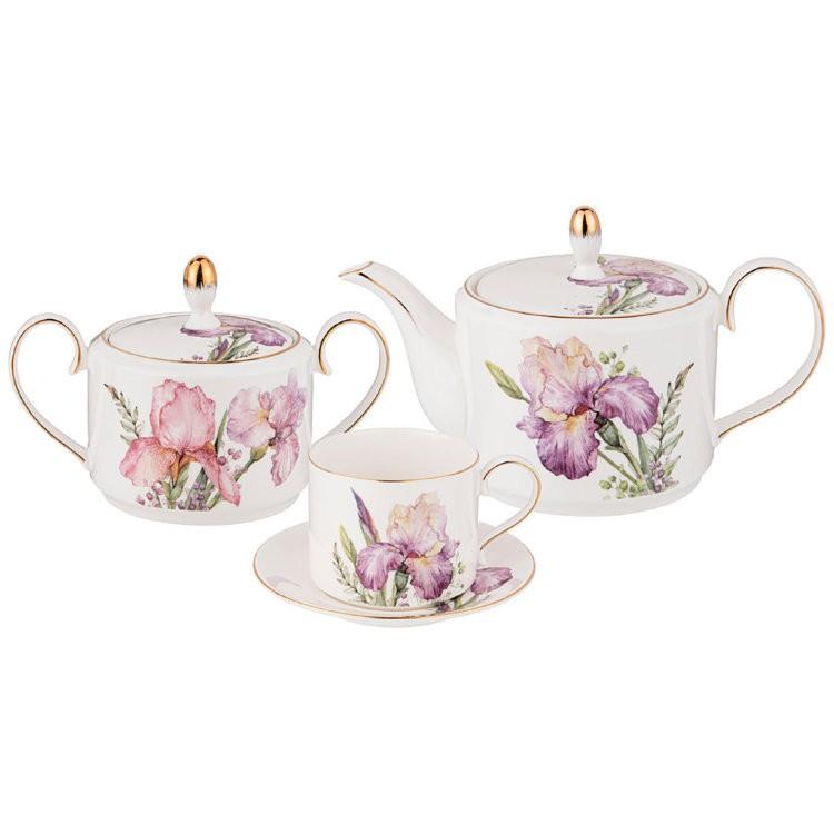 Рос 590-331 ЧАЙНЫЙ СЕРВИЗ LEFARD "IRIS" 14 ПР. НА 6 ПЕР