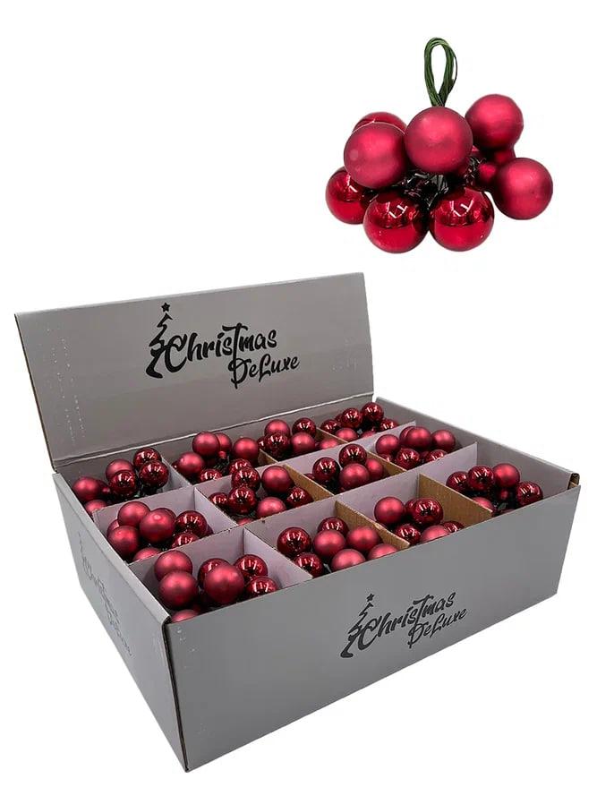 РТР 89870 СТЕКЛО В ДИСПЛЕЕ СВЯЗКА ШАРОВ 10ШТ. Ø 2СМ ЯГОДНОЕ СМУЗИ