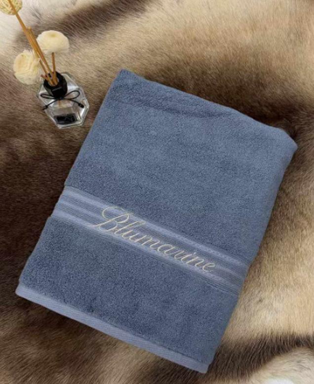 КПГ-343/син Полотенце банное 70*140 см Blumarine  Состав 100% хлопок цвет синий шт