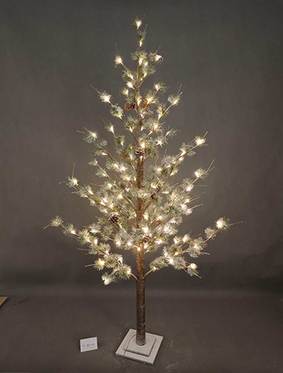 Ри-Нг-789 Светодиодное дерево Хвоя 180 см 9186--3