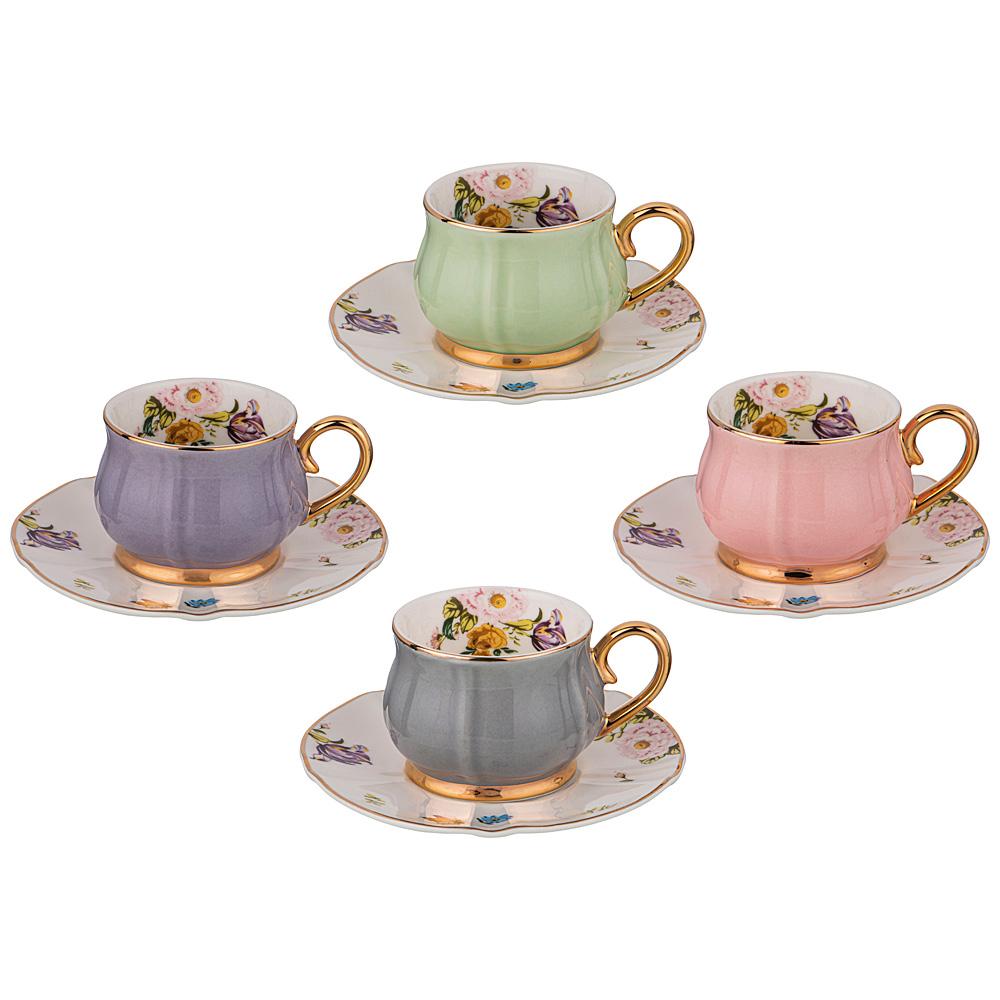 Рос 275-1179 КОФЕЙНЫЙ НАБОР НА 4 ПЕРСОНЫ 8 ПР. LEFARD "ВРЕМЕНА ГОДА" 95 МЛ МИКС