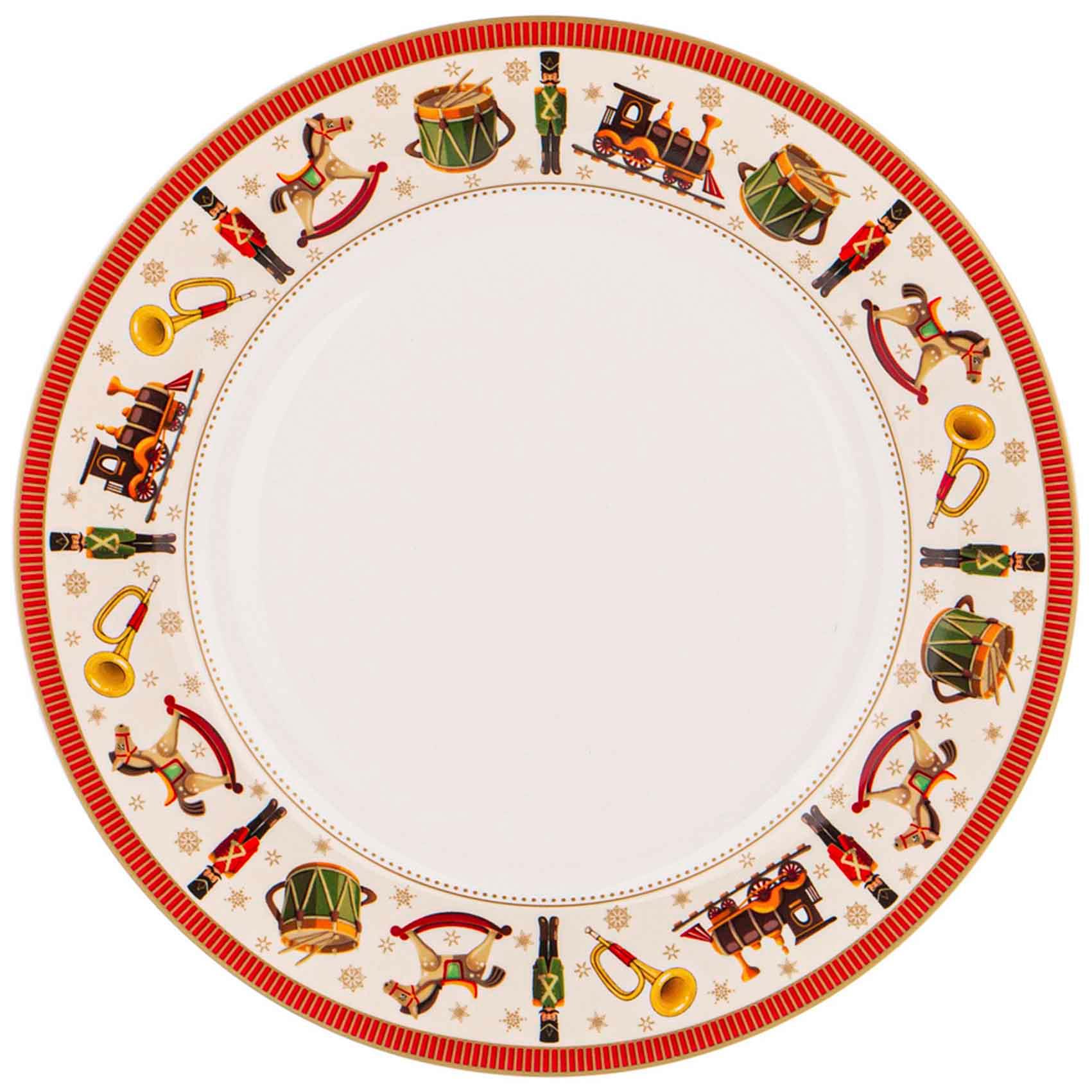 Рос 85-1864 ТАРЕЛКА ОБЕДЕННАЯ LEFARD "ЩЕЛКУНЧИК" 27СМ