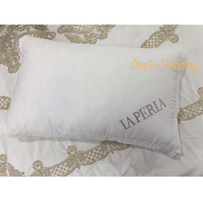 КПГ-65 Подушка свадебная La Perla  50*70 наполнитель: 50% бамбук + 50% шелк Ткань наверху 100% Люкс Сатин