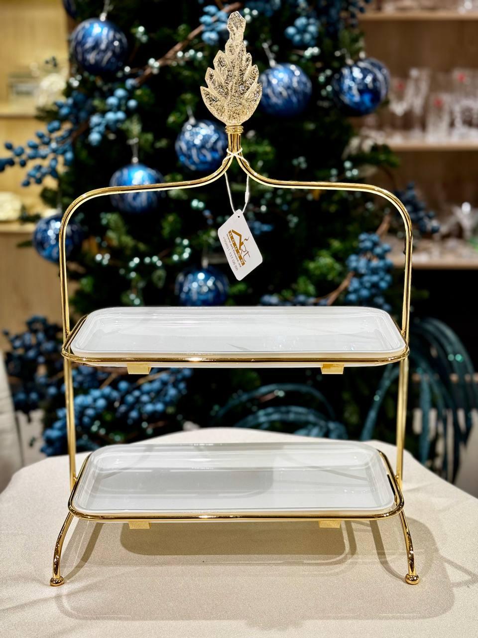 CR-38 Италия.Этажерка Хрусталь LZ12180