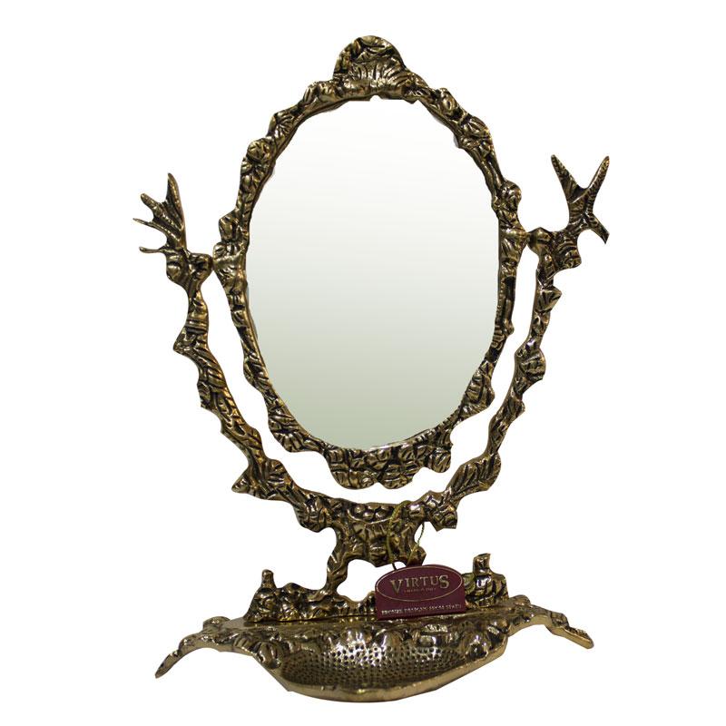 Гв-4860 Зеркало настольное 21*12см бронза Virtus