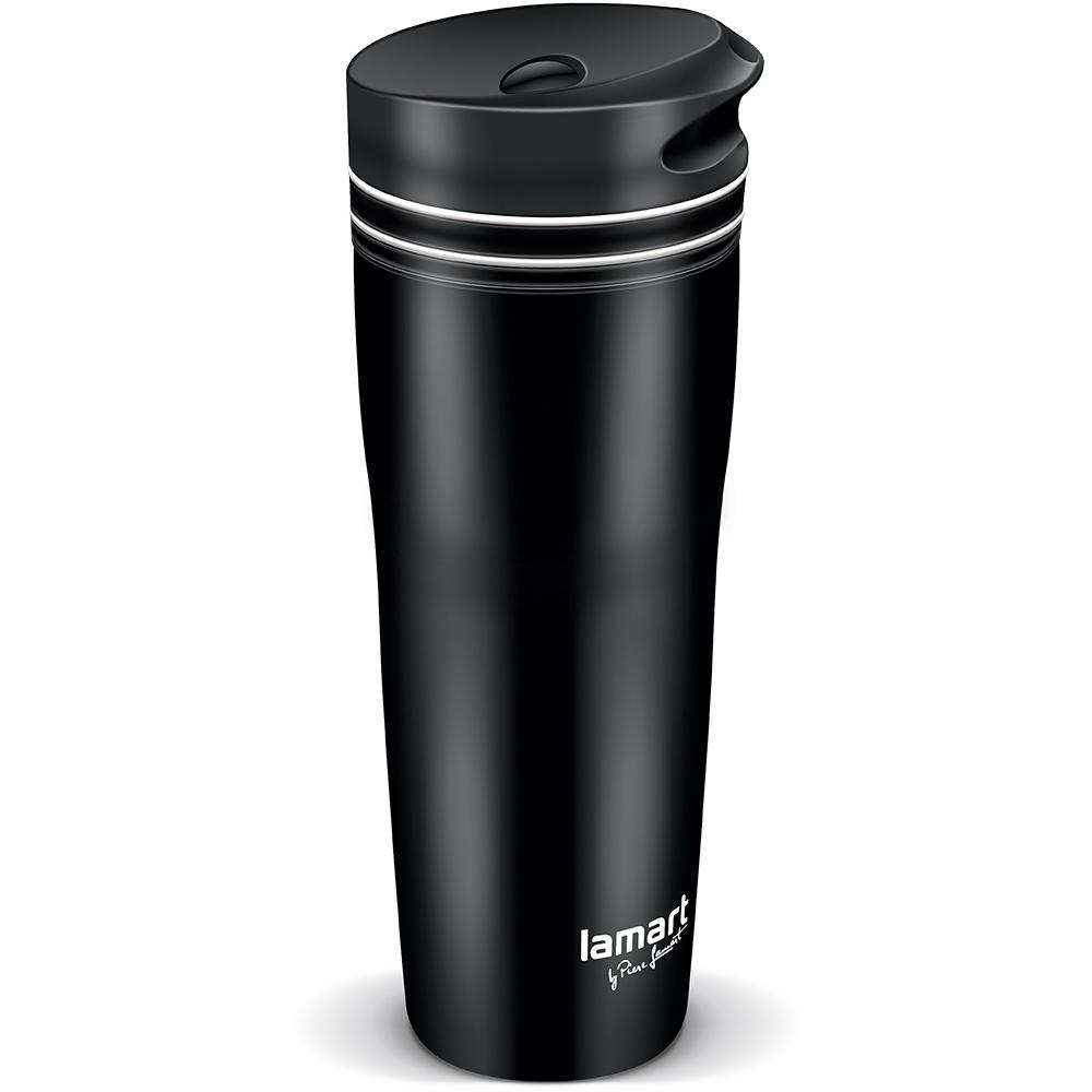 LT 4049 Термокружка из нерж.стали с предохранителем, объём 0,36 л Lamart