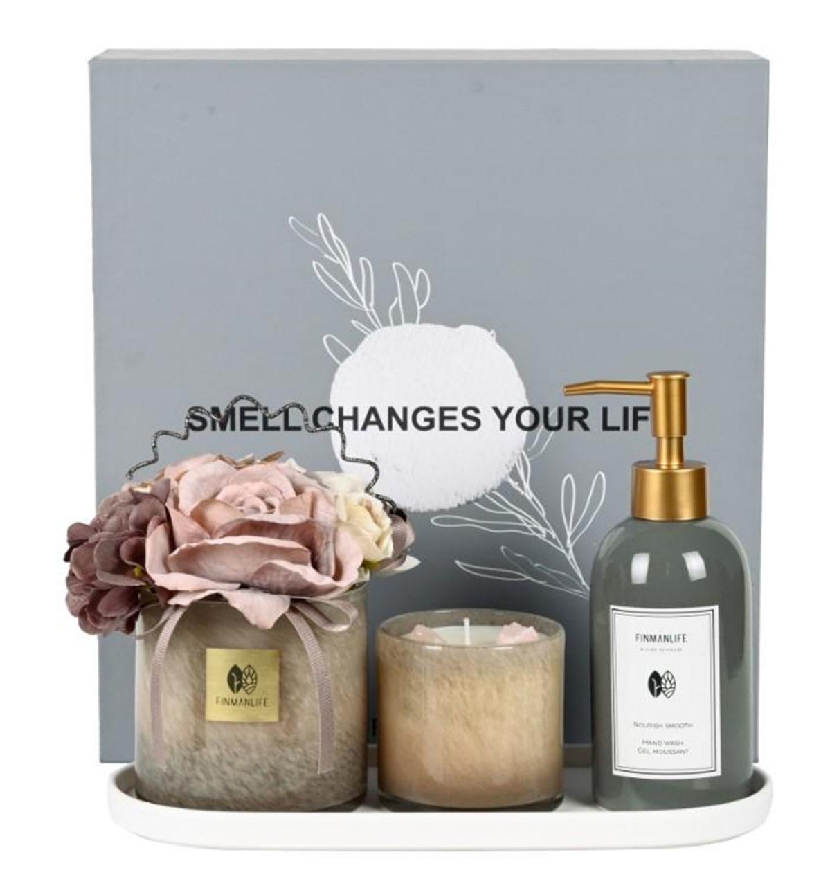 Ри-49/969 Подарочный арома набор розовый (FMTH-1012A)