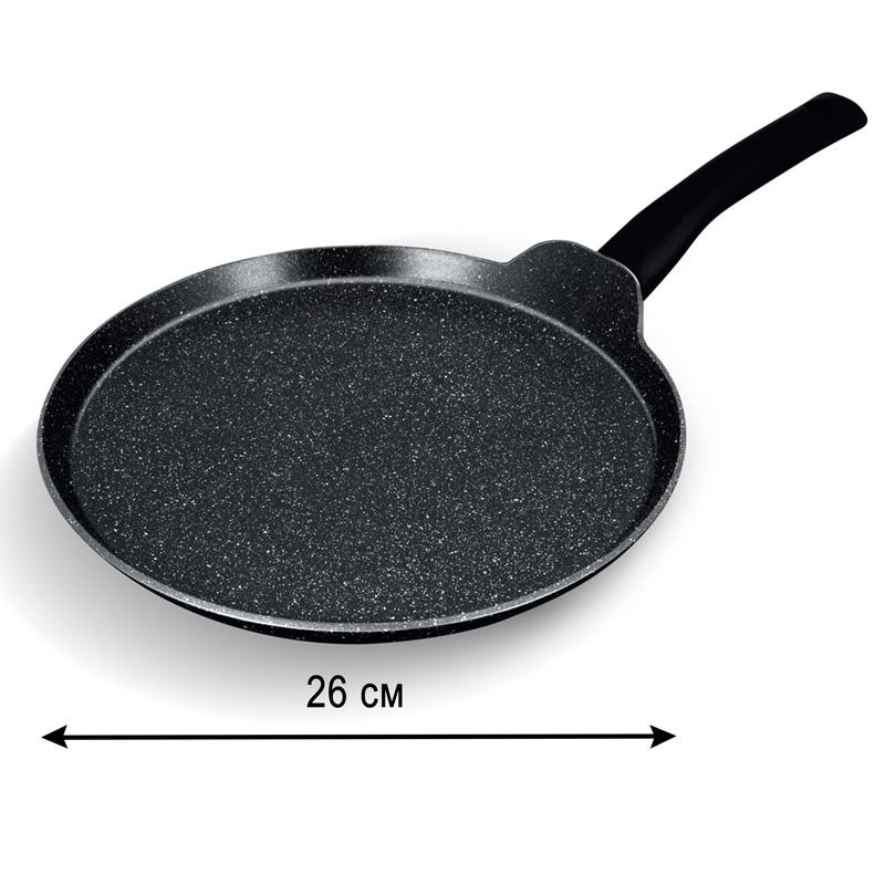 LT 1141 Сковорода для блинов из сплава аллюминия Lamart 28см